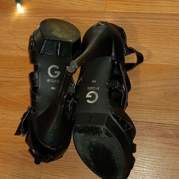 Guess Strappy Black Heels - Picture 5 of 5